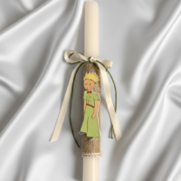 Χειροποίητη αρωματική λαμπάδα «Μικρός Πρίγκιπας»