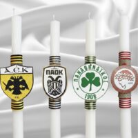 Χειροποίητη αρωματική λαμπάδα «Η ομάδα μου»