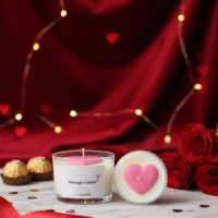 Secret Message Candle