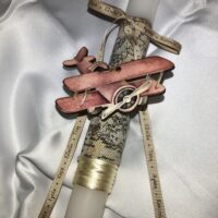 Χειροποίητη αρωματική λαμπάδα «Αεροπλάνο»