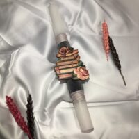 Χειροποίητη αρωματική λαμπάδα για «Βιβλιοφάγους»