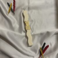 Χειροποίητη αρωματική λαμπάδα από φυτικό κερί “Λαγουδάκι”